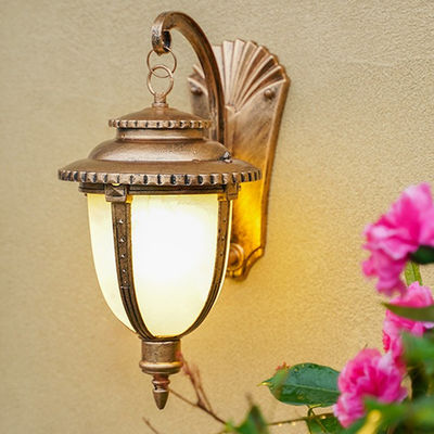 Retro outdoor wall lamp vintage foyer corridor light waterproof balcony garden light(WH-HR-63)