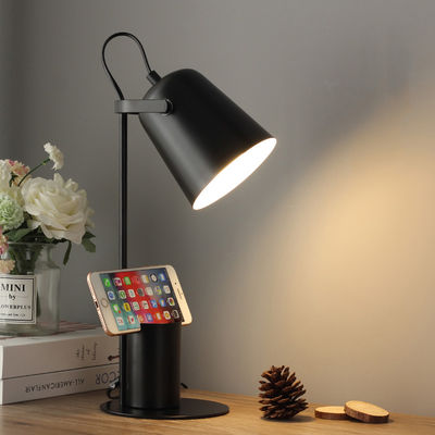 Creative Nordic Iron Art Table Lamp LED Fashion Reading Dimming Desk Lamp with Plug(WH-MTB-55)