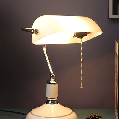 American Retro Bank table lamp High quality luxury villa Green table lamp(WH-MTB-57)