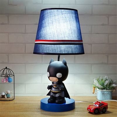 Nordic spider bat super hero Table Lamp Children'S Room Cartoon Bedside Kids Table lamp (WH-MTB-59)