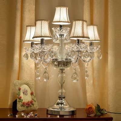 Modern crystal table lamps Bedside lamp for bedroom luxury crystal table lamp(WH-MTB-121)