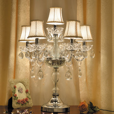 Modern crystal table lamps Bedside lamp for bedroom luxury crystal table lamp(WH-MTB-121)