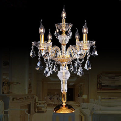 Modern crystal table lamp for living room beside bed luxury crystal table lamp(WH-MTB-124)