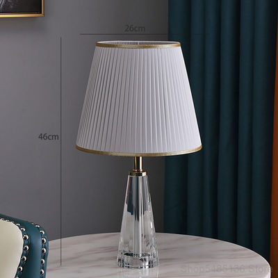 Modern Crystal Table Lamp LED Bedroom Bedside Table Light(WH-MTB-139)