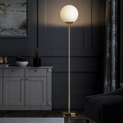 Nordic Modern Simple Gold And Glass Floor lamp Bedroom Lamp LED Floor Lamps gold floor lamp(WH-MFL-70）