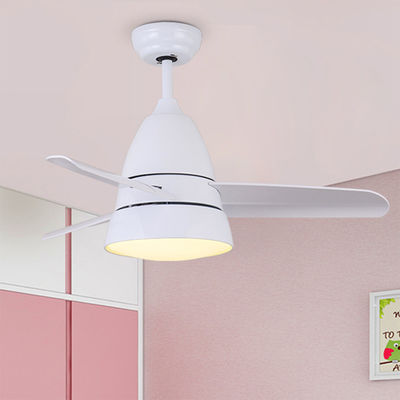 220V Ceiling Fans Lights with remote control Nordic modern children's 36 Inch ceiling fan with remote(WH-CL-19)