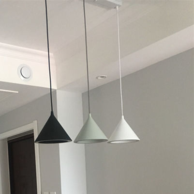 Modern small Pendant Lamp Led Cone Light Fixture With Aluminum Lampshade For Cafe Bar Restaurant Pendant Lamp(WH-AP-193)