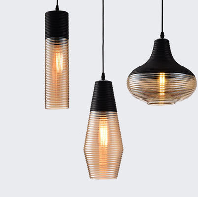 Nordic E27 pendant lamp simple coffee personality Gerd Gorgeous Glass Modern Pendant Light(WH-AP-344)