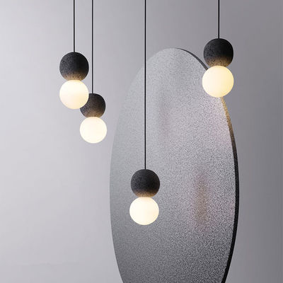 Nordic Creative Pendant Lamp for Living Room Dorte Cement Scandinavian Minimalist Pendant Light(WH-AP-345)