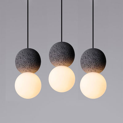 Nordic Creative Pendant Lamp for Living Room Dorte Cement Scandinavian Minimalist Pendant Light(WH-AP-345)