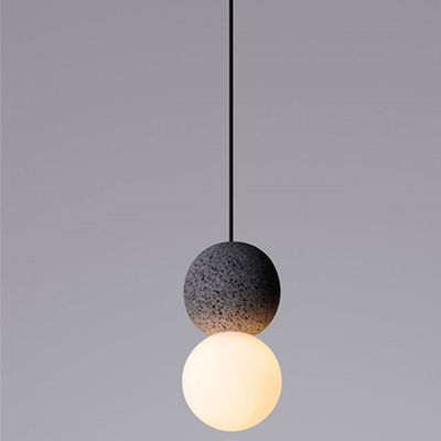 Nordic Creative Pendant Lamp for Living Room Dorte Cement Scandinavian Minimalist Pendant Light(WH-AP-345)