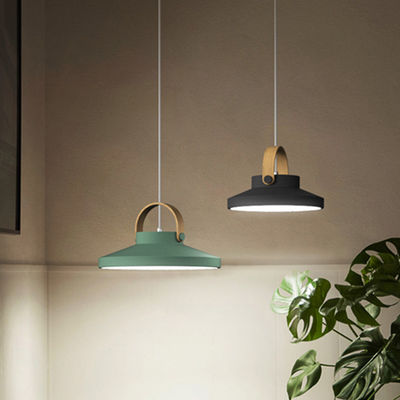 Nordic Pendant Lamp For Bedroom Dining Room Cille Scandinavian Wood Handle Pendant Light(WH-AP-349)