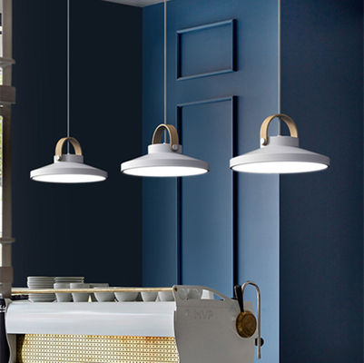 Nordic Pendant Lamp For Bedroom Dining Room Cille Scandinavian Wood Handle Pendant Light(WH-AP-349)