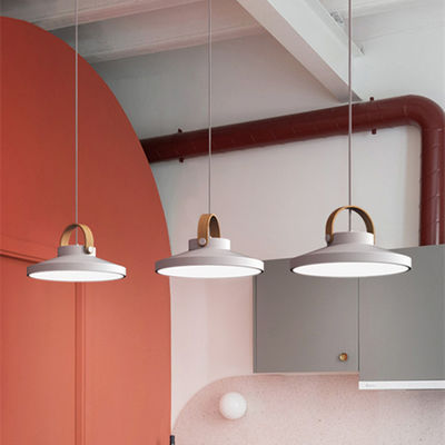 Nordic Pendant Lamp For Bedroom Dining Room Cille Scandinavian Wood Handle Pendant Light(WH-AP-349)