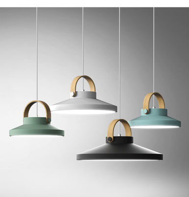 Nordic Pendant Lamp For Bedroom Dining Room Cille Scandinavian Wood Handle Pendant Light(WH-AP-349)