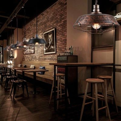 Loft Style Vintage Industrial Iron pendant light E27 for Salon Restaurant Bar antique pendant light(WH-VP-78)