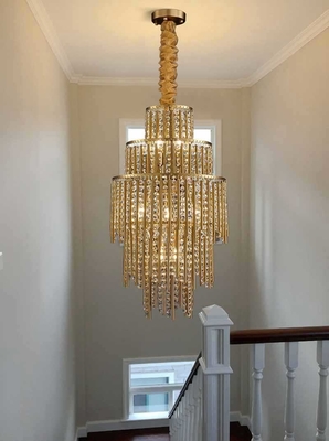 High Ceiling hotel lobby decoration large modern chandelier(WH-CY-208)
