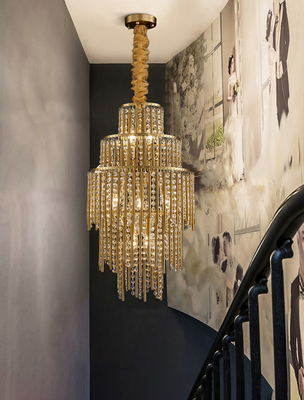 High Ceiling hotel lobby decoration large modern chandelier(WH-CY-208)