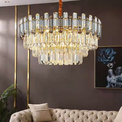 Creative Led Chandelier For Live Room 2021 Luxury Crystal Lamp Rectangle princess chandelier(WH-CY-217)