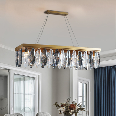 Modern living room chandeliers round gold hanging art deco lamp(WH-CY-241)