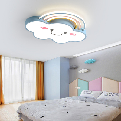 Baby children's room kids bedroom decor led lamp lights Clound Chandelier(WH-MA-170)