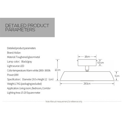 Nordic ceiling lights daily lighting Modern LED ceiling light surface mounted ceiling lamp(WH-MA-189)