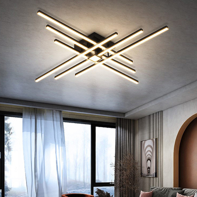 Modern household lamps atmospheric LED ceiling lamp minimalist linear chndelier(WH-MA-192)