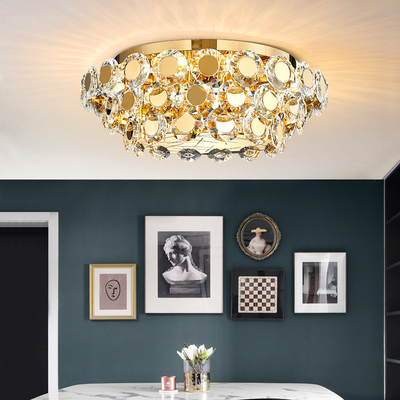 Modern LED Crystal Chandelier Luxury gold ceiling lamp(WH-CA-52)