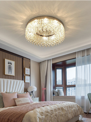 Living Room Ceiling Lamp Luxury Crystal Atmospheric Hall lounge lights(WH-CA-75)