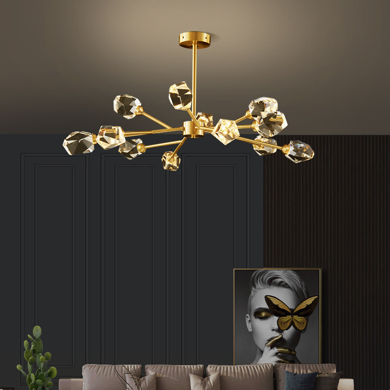 Crystal Bedroom Chandelier Lights For Living Room Chandelier Luxury Lighting Modern European Chandeliers(WH-MI-435)