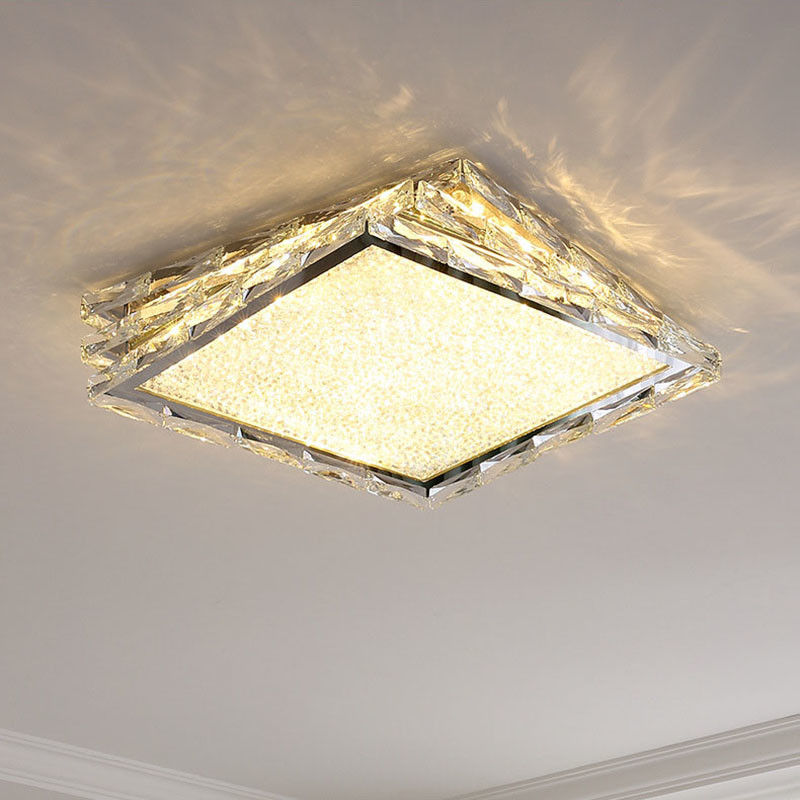 Luxury Simple Square Crystal Ceiling luxury light(WH-CA-110)