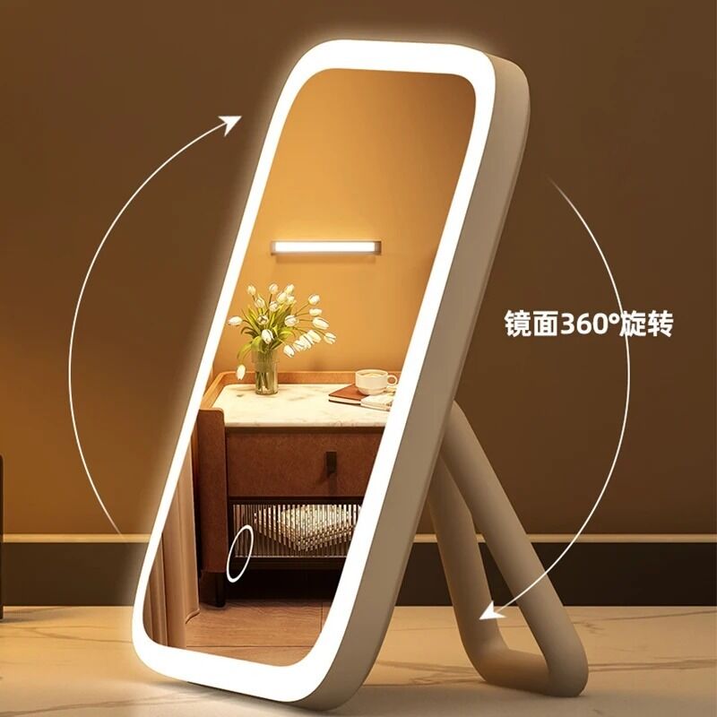 LED Desktop Fill Light Small Makeup Mirror With Light(WH-MR-109)