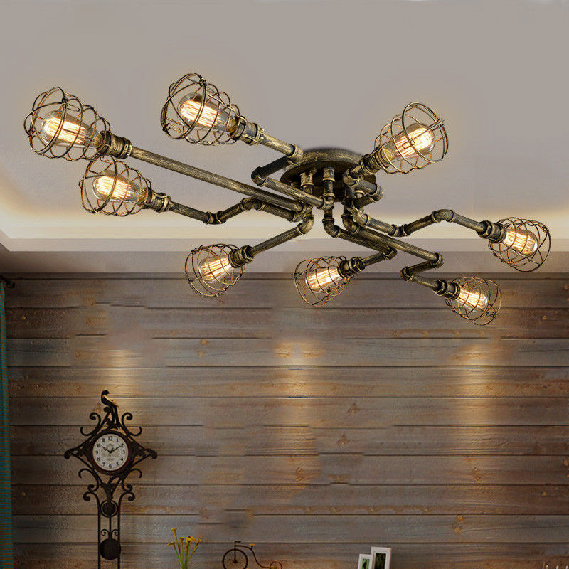 Retro industrial ceiling lighting for Home Indoor home Decoration (WH-LA-01)