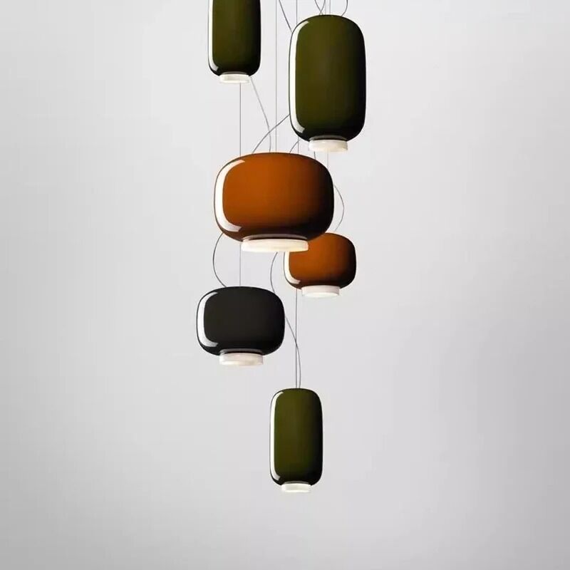 Foscarini 2 Chouchin Pendant-Cesta Pendant Lamp(WH-AP-721）