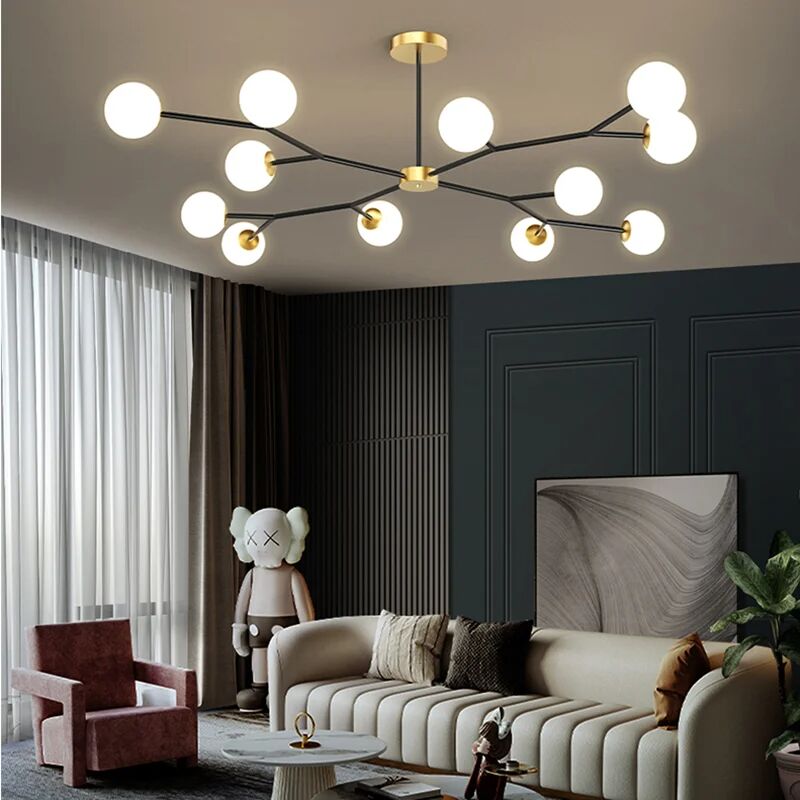 luxury Postmodern molecular lamp creative magic bean glass bubble lamp  (WH-GP-186)