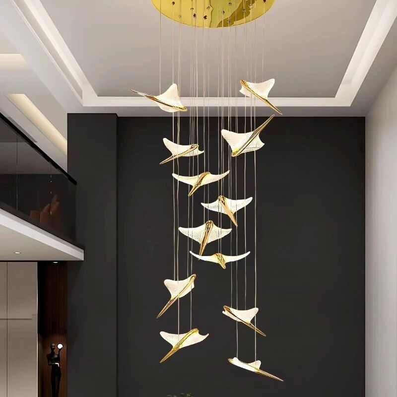 Modern Stair chandelier Pendant lights indoor lighting Ceiling lamp(WH-NC-160)