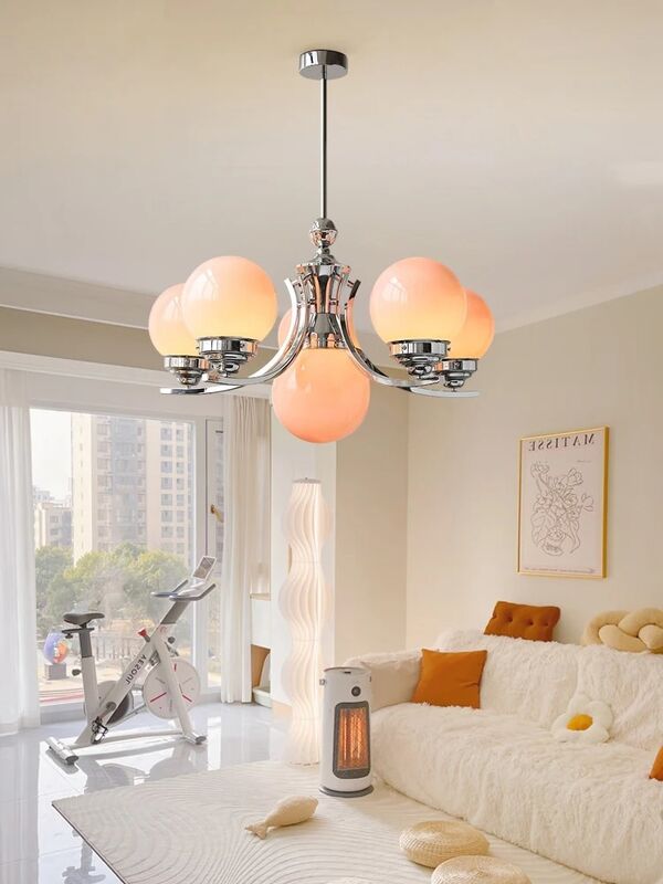 Bedroom Dining Room Color Hanging Lamps Modern Creative Ceiling Glass Ball Chandelier Ryttenberg Chandelier(WH-MI-477)