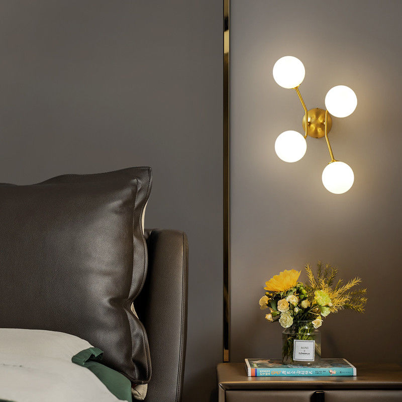 Nordic LED Wall Lamp for Bedroom Bedside Bath Aisle decorative wall lamp(WH-OR-122)