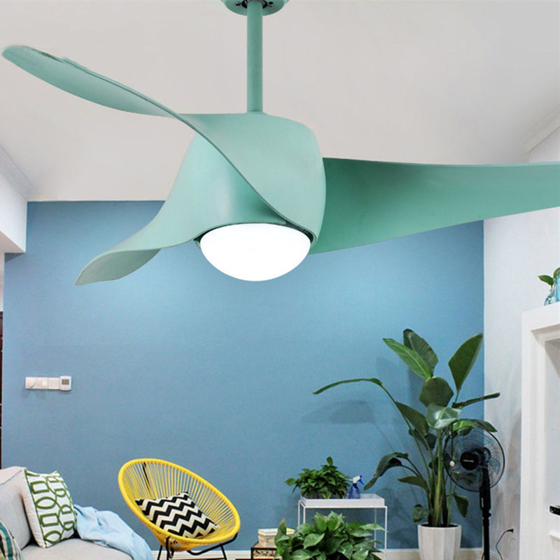 52 inch Ceiling Fans 3 Blades wooden American retro remote fan creative wooden ceiling fan Light(WH-CLL-02)