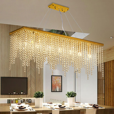 Decoración del hogar nórdica lámpara de cristal restaurante extra gran lámpara de cristal ((WH-CA-106)
